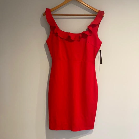 Red Lulu’s Dress size Medium - Picture 2 of 6